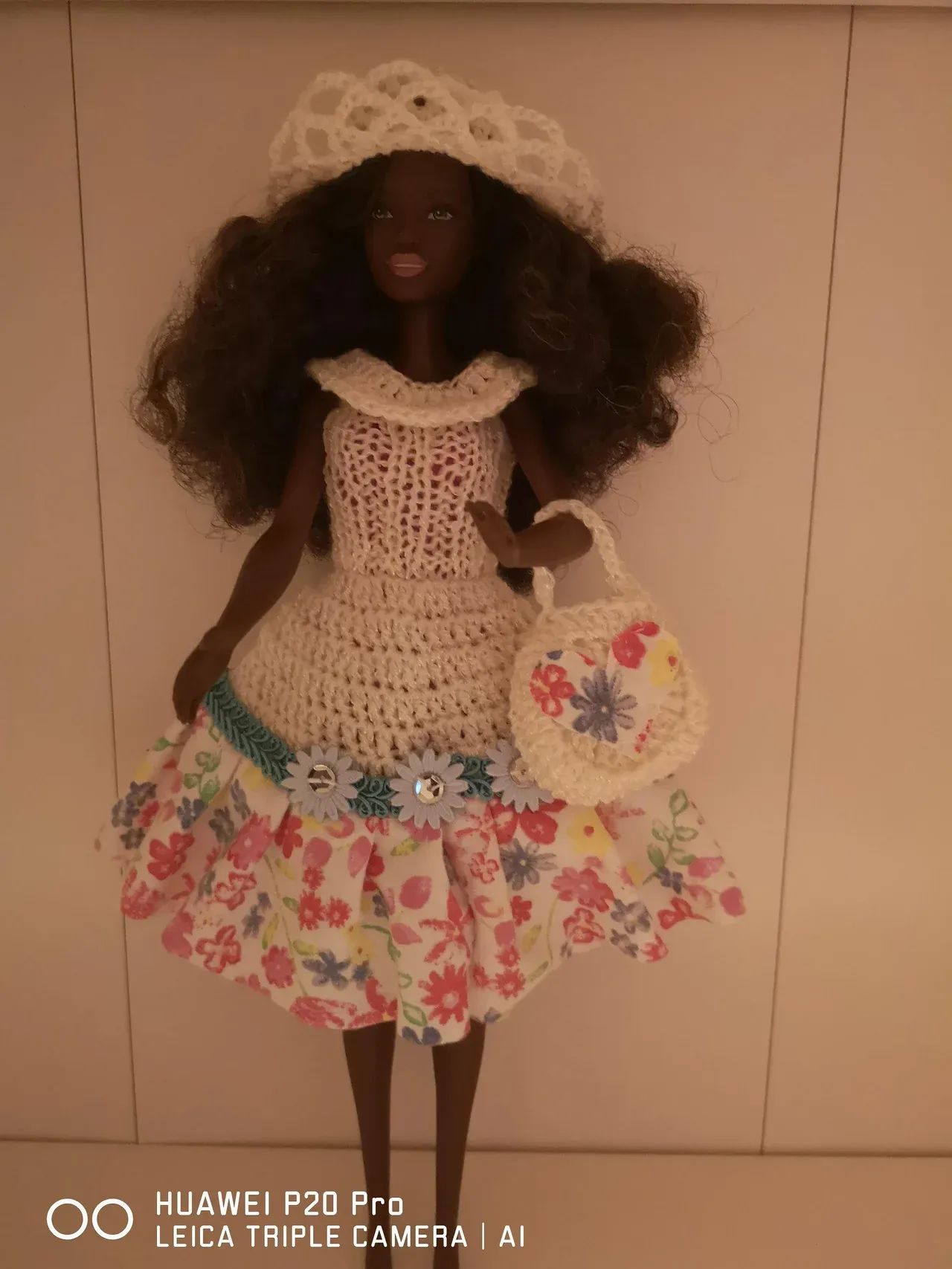 szydełkowe ubranka(kompleciki) dla lalki Barbie - zdjęcie